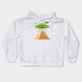 Ancient Alien Theory Novelty Shirt - UFO Conspiracy Kids Hoodie